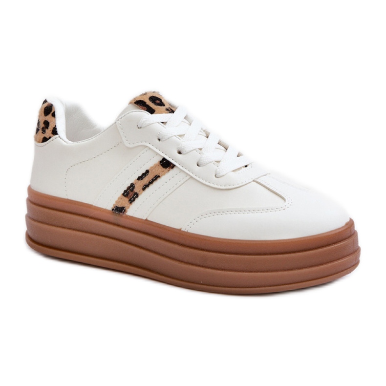 Sports Shoes Model PC2802 White Leopard