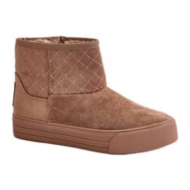 Big Star Beige snow boots