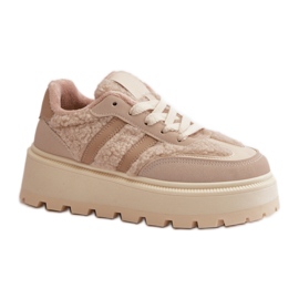 Sports Shoes Model 24886 Beige Sports Shoes Model 24886 Beige