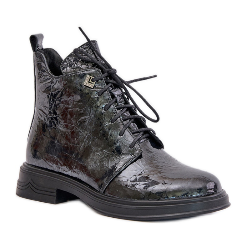 Da LZ42-042 Black/Grey ankle boots Da LZ42-042 Black/Grey ankle boots