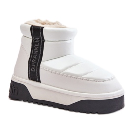 D.Franklin DFSH371011 White snow boots