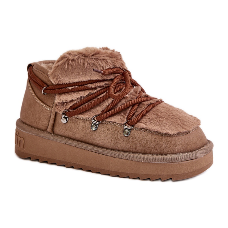 D.Franklin DFSH370011 Brown snow boots