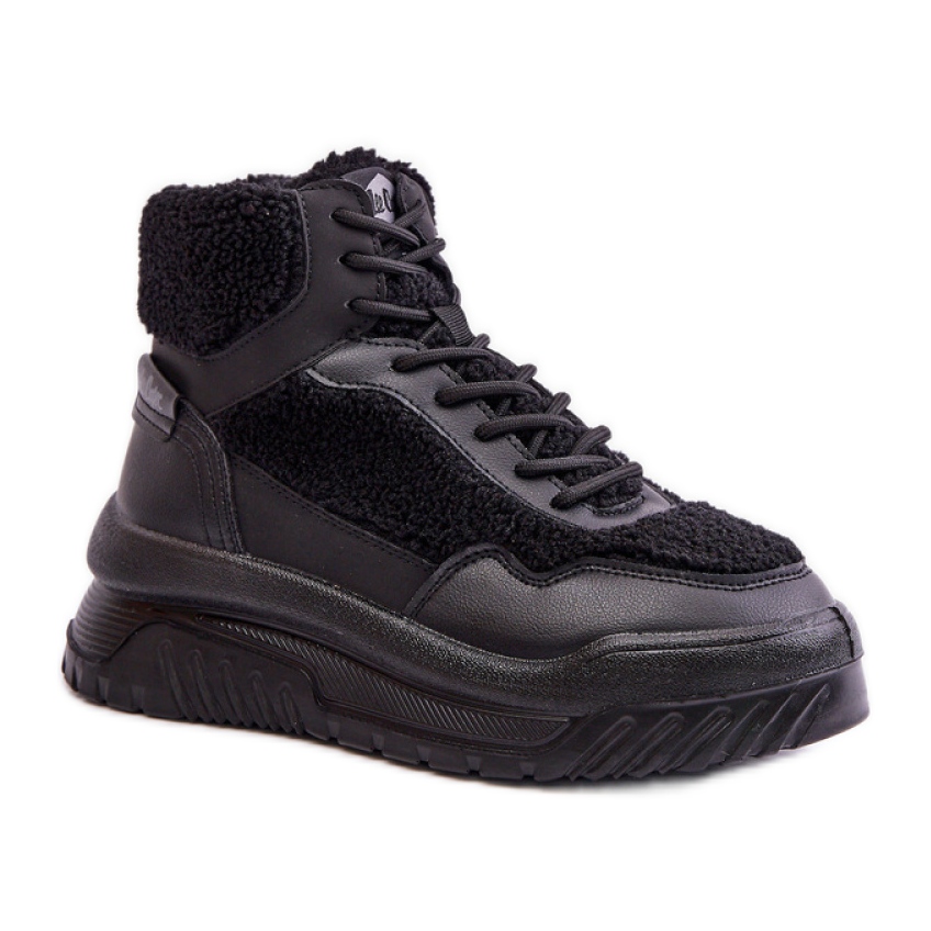 Lee Cooper LCJ-24-47-3145 Black Sports Shoes - Main Image
