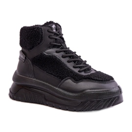 Lee Cooper LCJ-24-47-3145 Black Sports Shoes Lee Cooper LCJ-24-47-3145 Black Sports Shoes