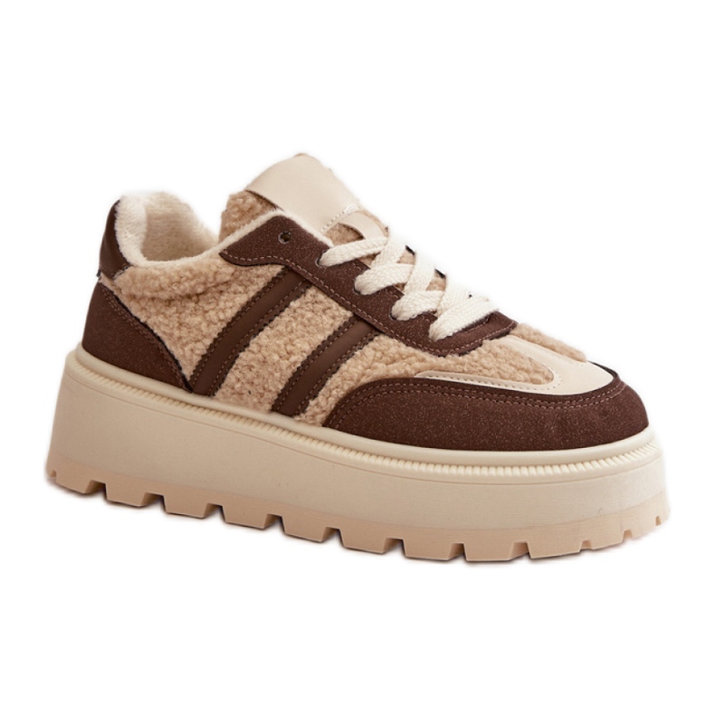 Sports Shoes Model 24886 Brown