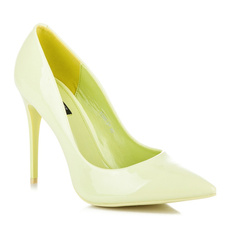 Vices Neon aquamarine high heels green