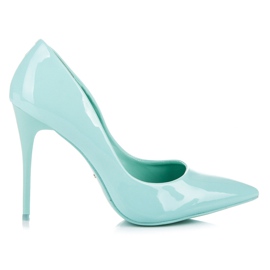 Vices Neon mint heels green