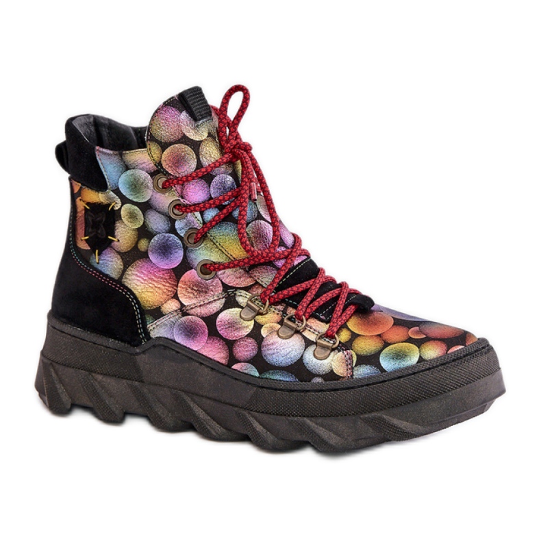 Maciejka 06146-39 Multicolor ankle boots multicolored