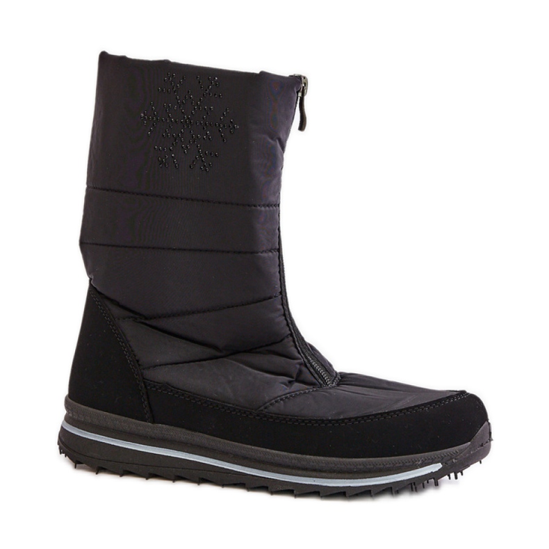 Progress PROGJ-22-130 Black snow boots