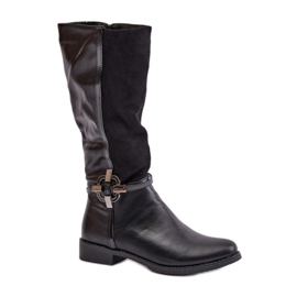 Jezzi Boots Model ASA62-112 Black Jezzi Boots Model ASA62-112 Black