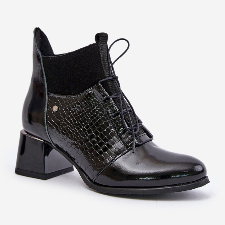 Zazoo 60503 Black ankle boots
