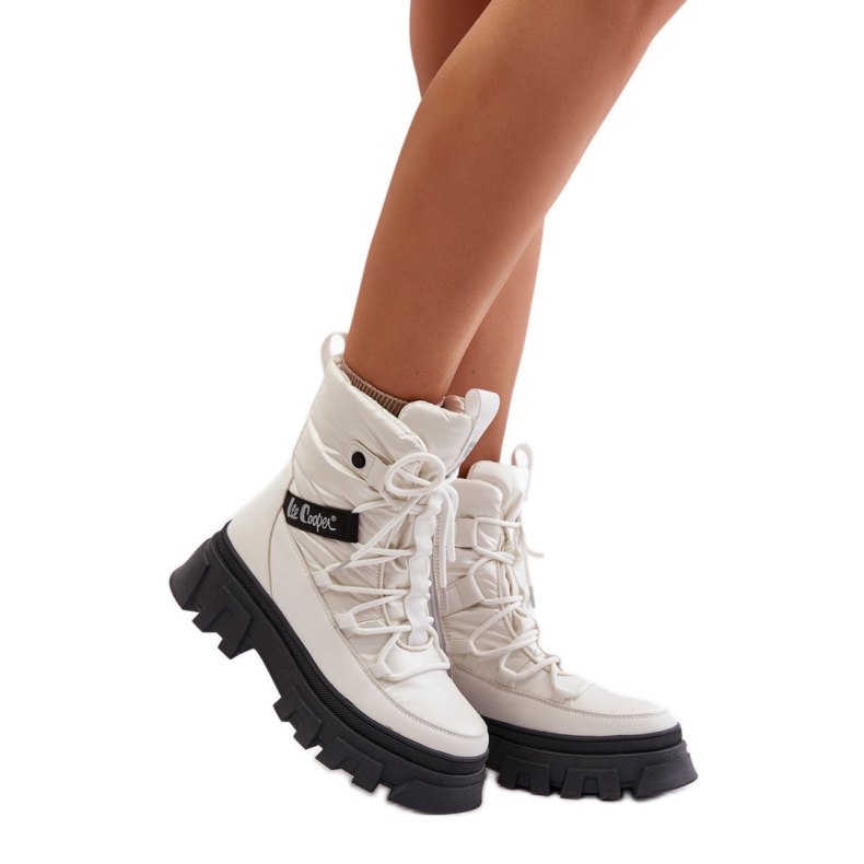 Lee Cooper LCJ-24-47-3142 White snow boots Lee Cooper LCJ-24-47-3142 White snow boots