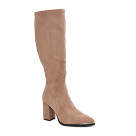 Boots Model HB-243 Beige