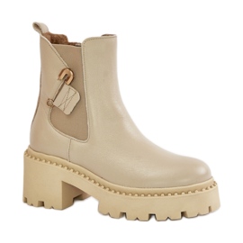 Zazoo 60490 Light Beige boots