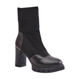Boots Model A9602 Black Boots Model A9602 Black