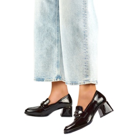 Pumps Moccasins Model GD-FL475B Black Pumps Moccasins Model GD-FL475B Black