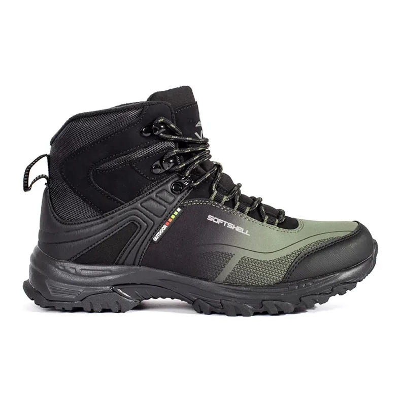 Vico Black and green trekking shoes Vico Black and green trekking shoes