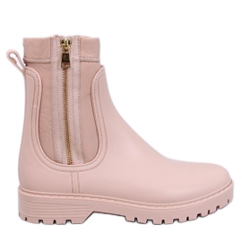 Women's beige Chelsea boots Women's beige Chelsea boots
