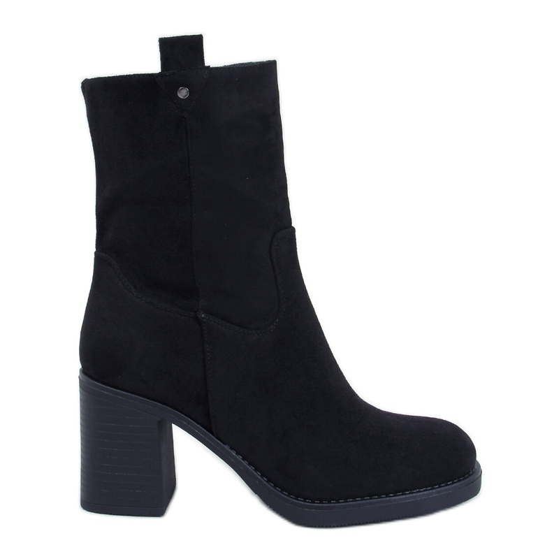 Wide heel ankle boots Salifi Black