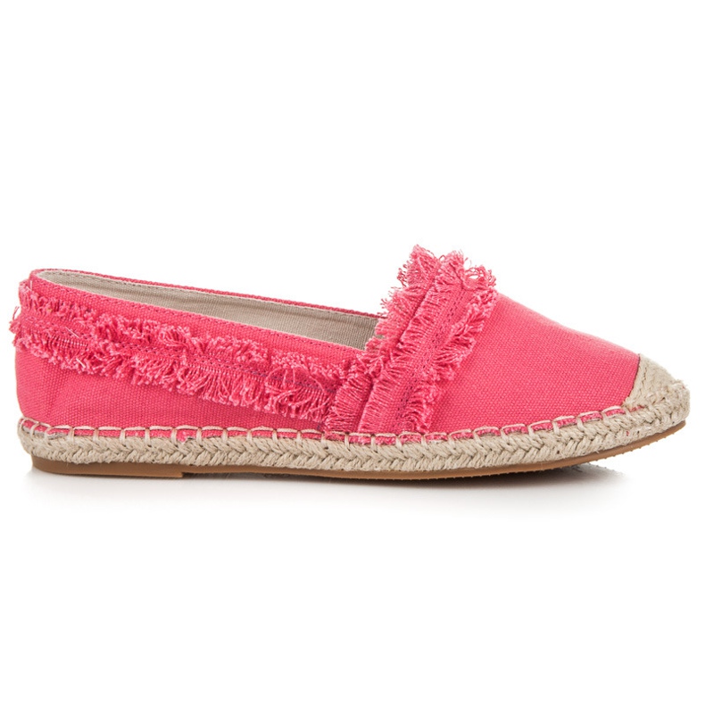 Vices Pink espadrilles with tassels