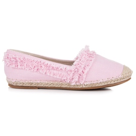 Vices Pink espadrilles with tassels