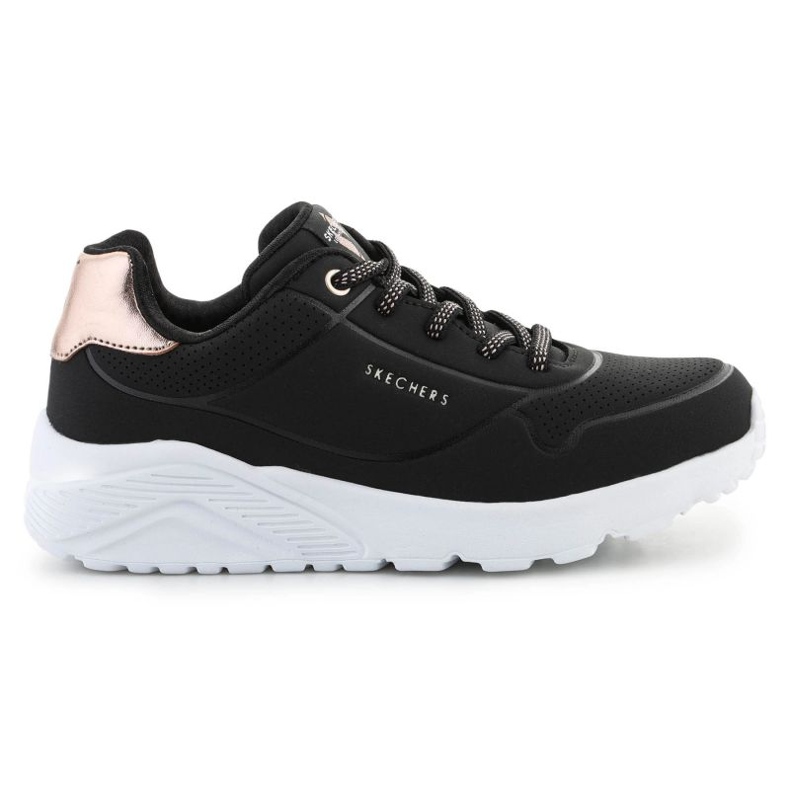 Skechers Uno Lite Metallic Mode 310384L-BLK shoes black Skechers Uno Lite Metallic Mode 310384L-BLK shoes black