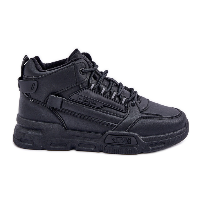 Men's Insulated Sneakers Big Star OO174587 HI-POLLY System MID Black