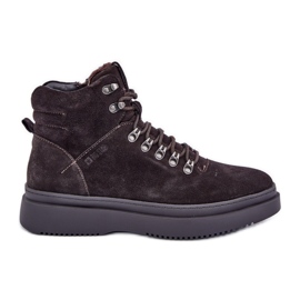 Men's Suede Insulated Boots Big Star OO174189 Brown