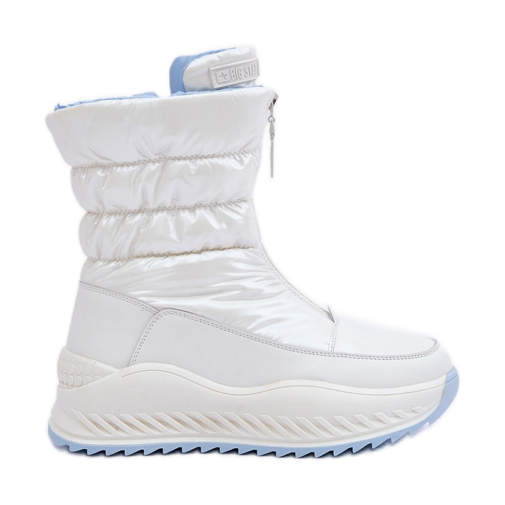 Women's Big Star snow boots with fur OO274A396 White Women's Big Star snow boots with fur OO274A396 White