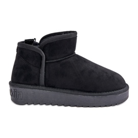 Women's Platform Snow Boots D.Franklin DFSH370010 Black