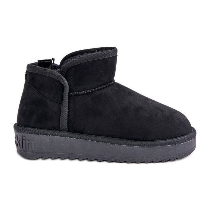 Women's Platform Snow Boots D.Franklin DFSH370010 Black