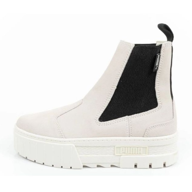 Puma Mayze Chelsea Suede shoes 382829 02 beige