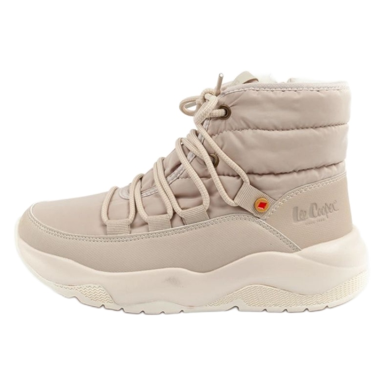 Lee Cooper LCJ-24-03-3065L Insulated Snow Boots, beige