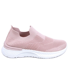 Women's sports sock shoes, pink Women's sports sock shoes, pink
