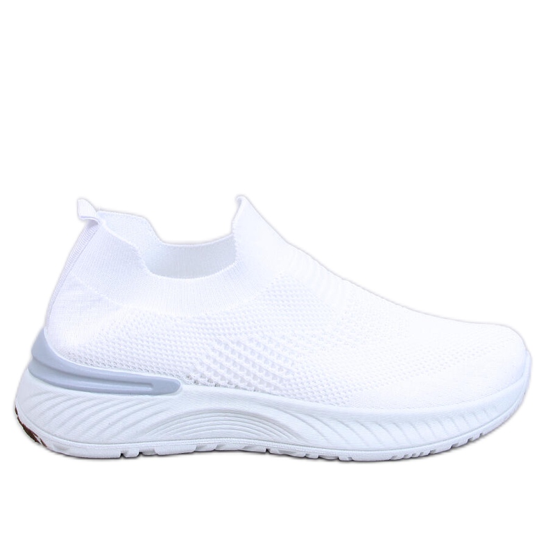 Women's sports sock shoes, white