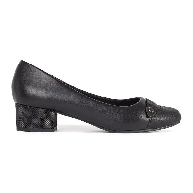 Goodin Black women's low-heeled pumps Goodin Black women's low-heeled pumps