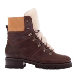 Marco Shoes Women's Boots Insulated with Wool brown Marco Shoes Women's Boots Insulated with Wool brown
