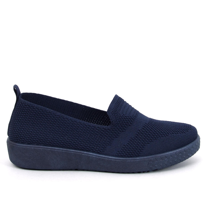 Women's sock sneakers, navy blue