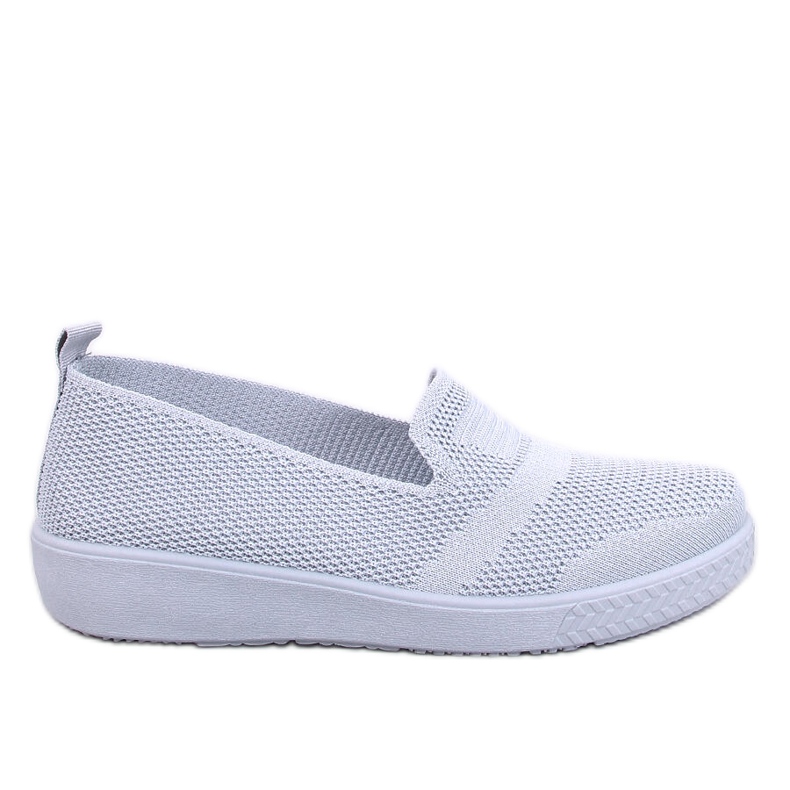 Women's sock sneakers, gray grey