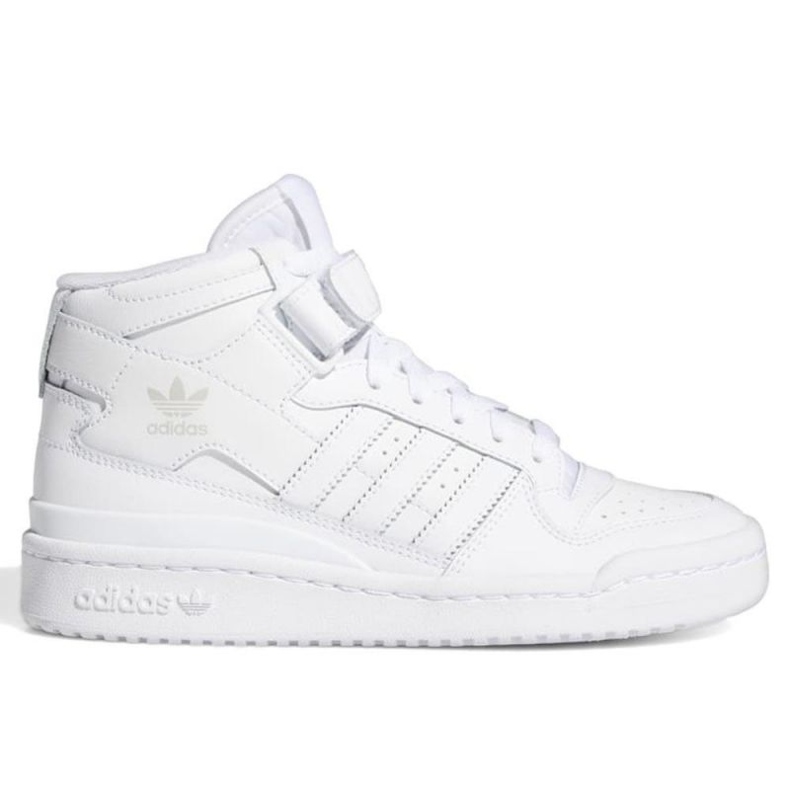 Adidas Forum Mid FZ2086 sports shoes, white Adidas Forum Mid FZ2086 sports shoes, white