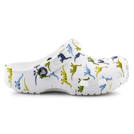 Crocs Classic Character Print Clog 209695-9DH white