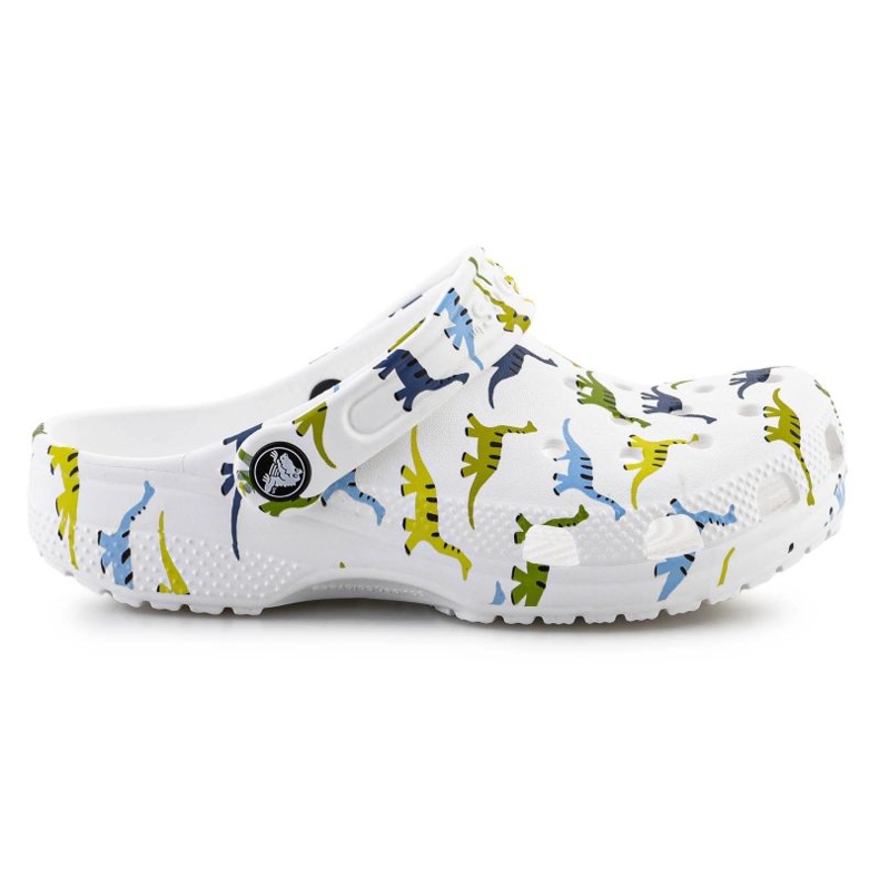 Crocs Classic Character Print Clog 209695-9DH white