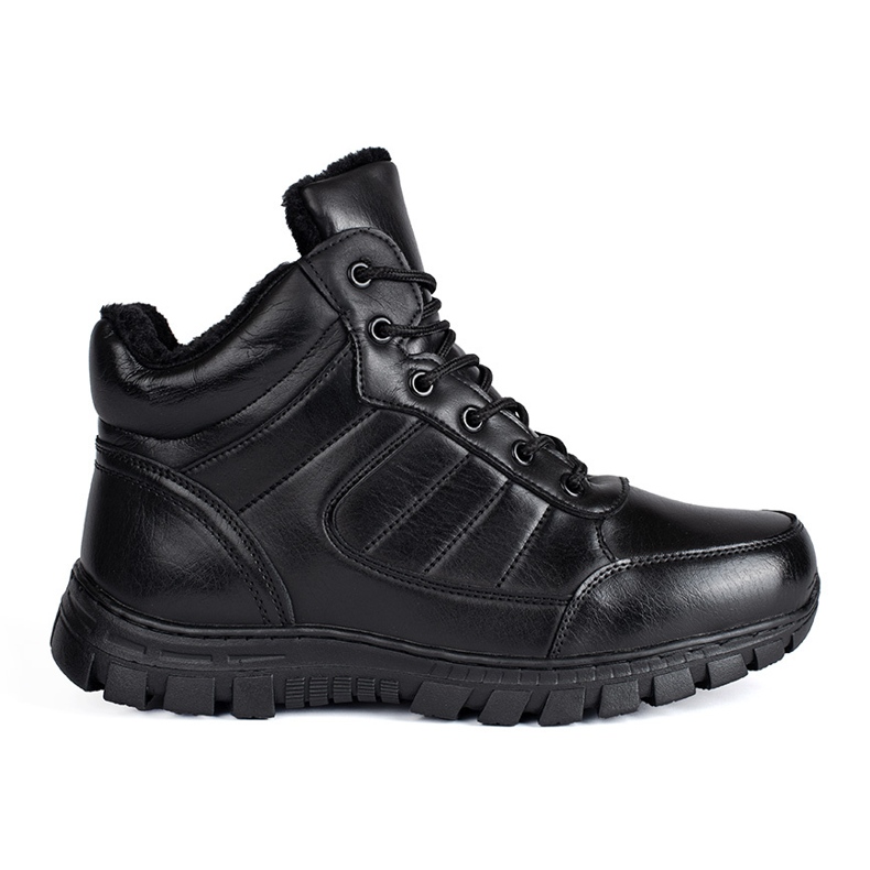 Black men's insulated winter boots Black men's insulated winter boots