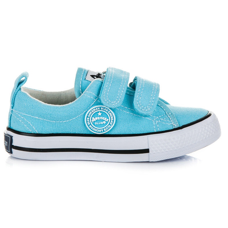 American Club Blue Velcro sneakers