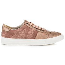 Kylie lace-up sneakers pink Kylie lace-up sneakers pink