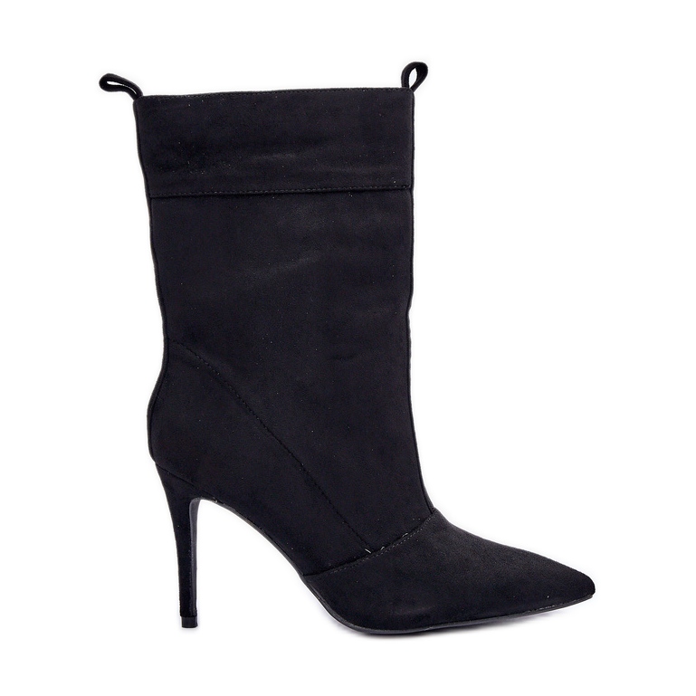Black High Heel Boots