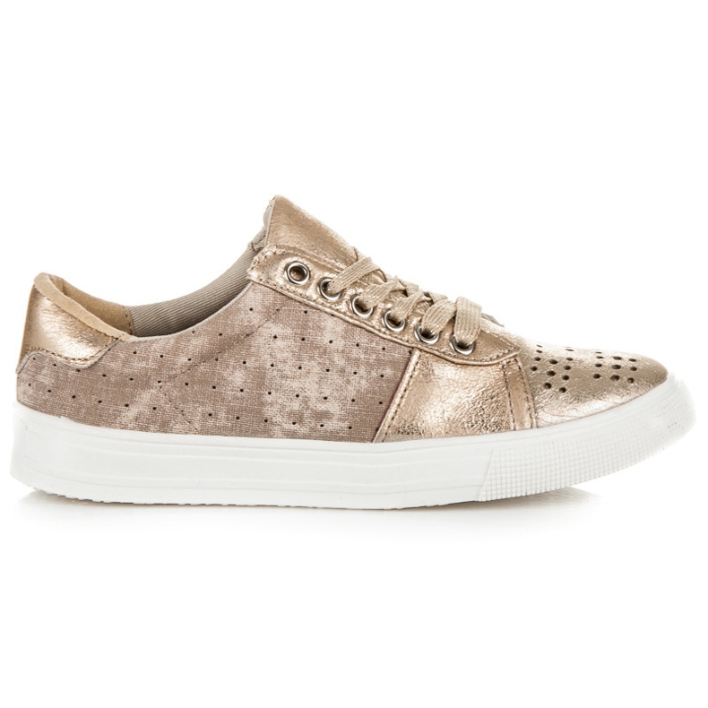 KYLIE Lace-up Sneakers yellow KYLIE Lace-up Sneakers yellow