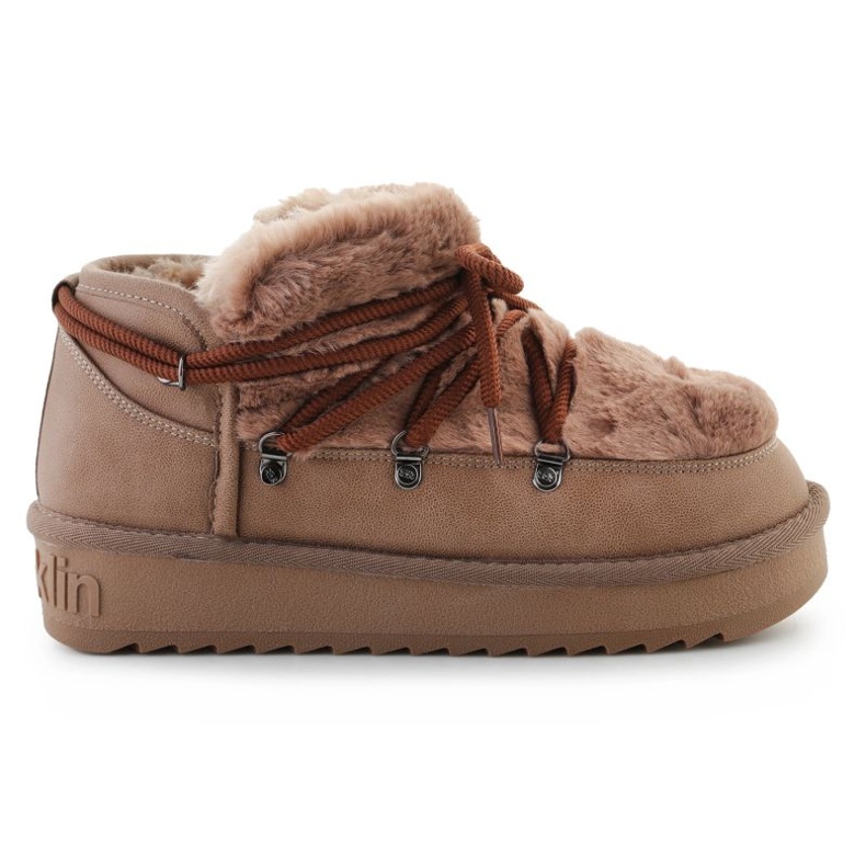 D.Franklin Nordic Trk Fur Low shoes DFSH370011 brown
