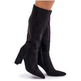 Givana Over the Knee Boots Black Givana Over the Knee Boots Black