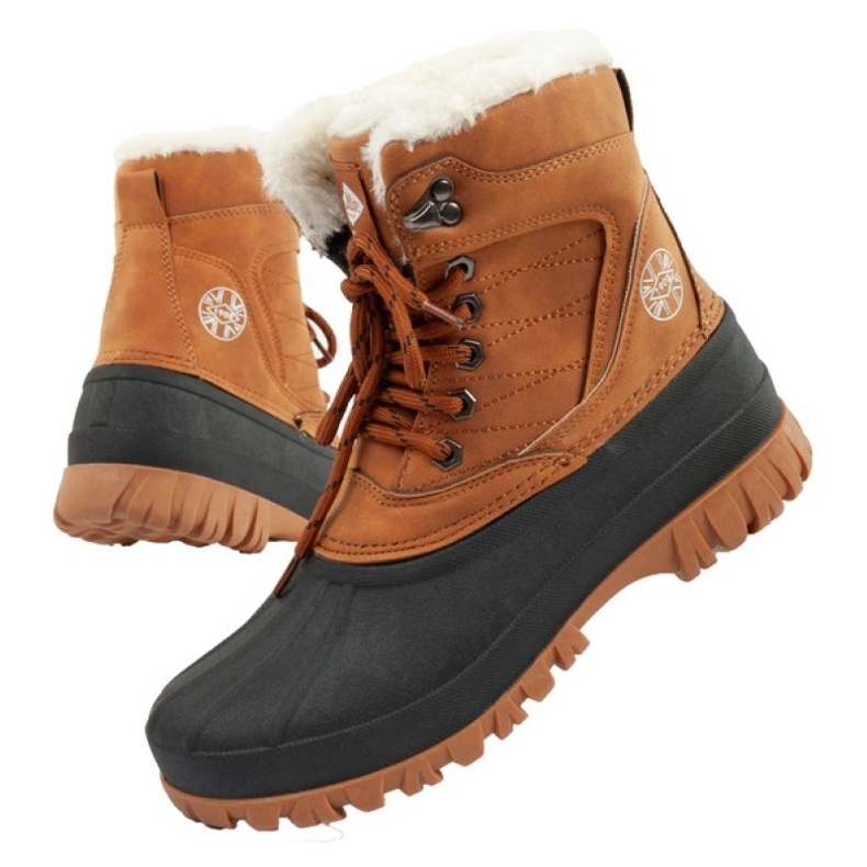 Lee Cooper LCJ-24-44-2869L snow boots beige